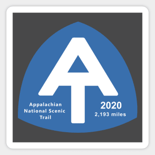 Appalachian Trail 2020 Hang Tag design Magnet